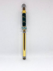 Gold and Teal Stylus